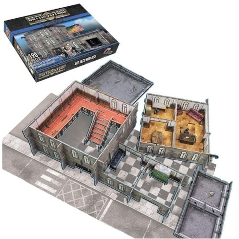 Urban Apocalypse Terrain - Art Deco High-Rise