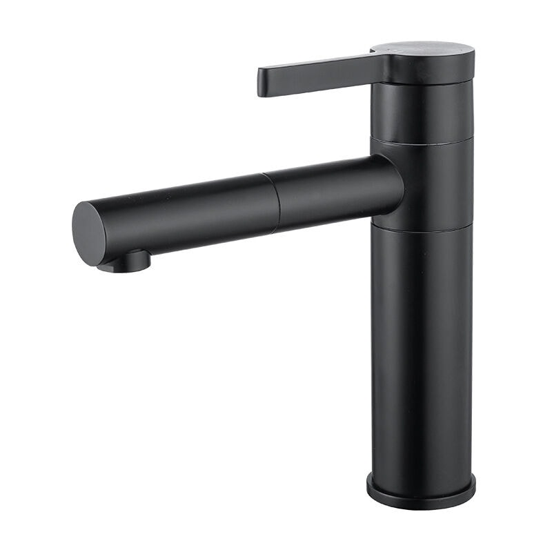 Bathroom sink faucets 360 rotation spout basin mixer tap hot and cold water taps,black gold