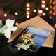 image 4 of Christian Church Coastal Cliff Italy Landscape Birthday Greeting Card
