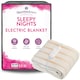 image 1 of Slumberdown Sleepy Nights Electric Blanket, King | White