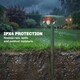 image 6 of Outsunny Cat Repellent for Gardens, Solar Ultrasonic PIR Fox Cat Deterrent | Green | Green | 14 x 9.2 x 37 cm