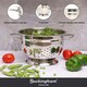 image 4 of Buckingham Premium Stainless Steel Deep Colander  2.7 Litre / 21.5 cm