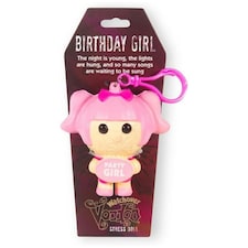 History & Heraldry Voodoo Stress Toy Keychain -  Birthday Girl