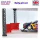 image 4 of Slot Car Trackside Scenery Rally Service Tool Set Blue 1:32 Scale WASP