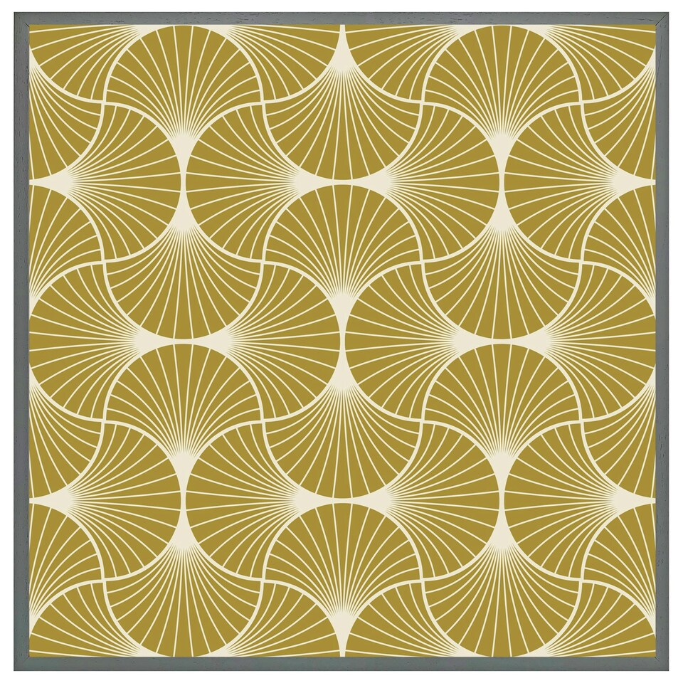 image 1 of Geometric shells (Picutre Frame) Brown | L