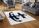image 2 of Watercolour Anchor Rug | Multi