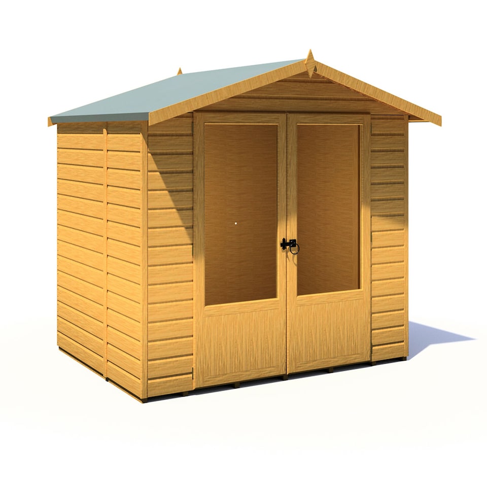 image 1 of Avance Shiplap Summerhouse Garden Sun Room Approx 7 x 5 Feet | Brown