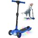image 1 of AIYAPLAY Electric Scooter for Age 6-10, 3 Wheel Foldable Kids Scooter | Blue