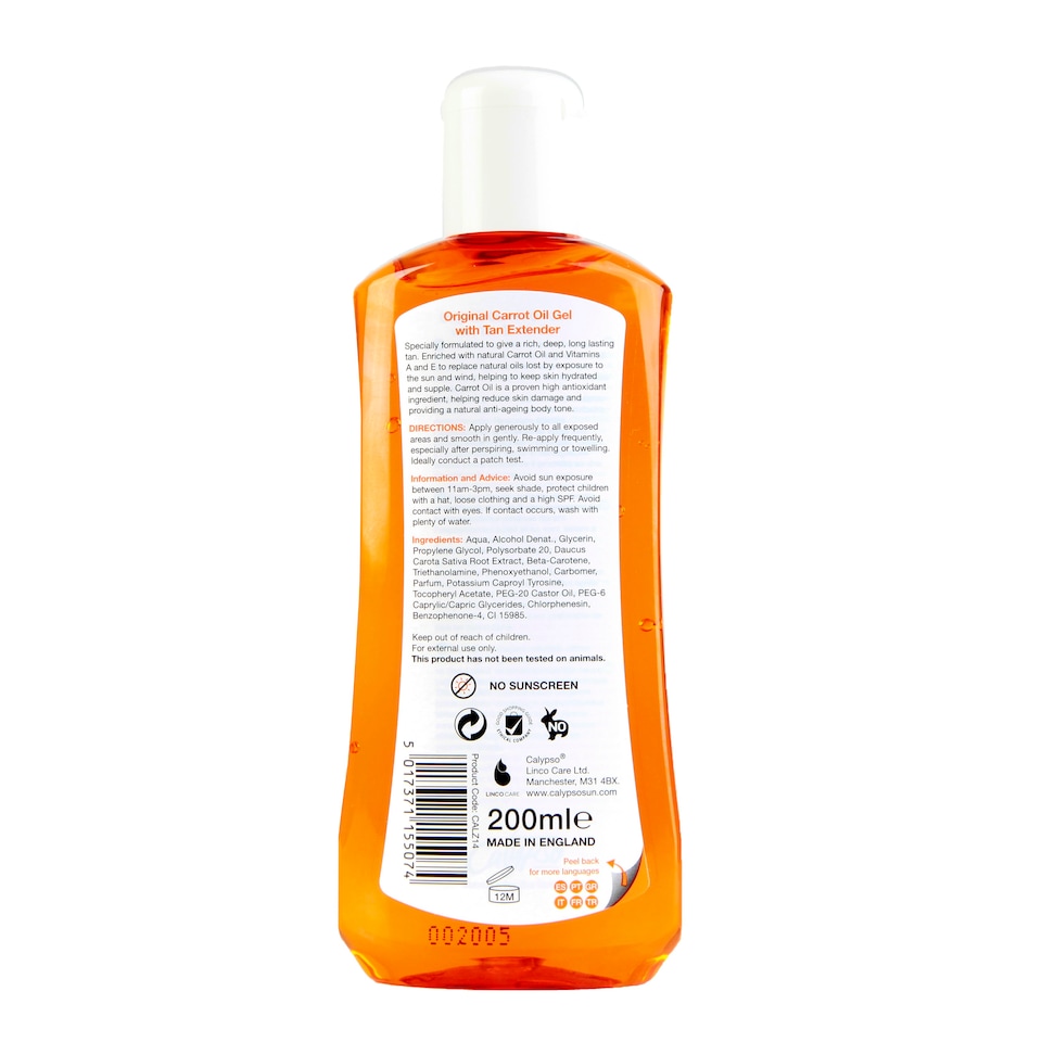 image 1 of Carrot Oil Gel