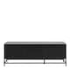 image 2 of Newcastle 3 Door Sideboard in Matt Black