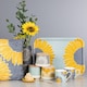 image 5 of English Tableware Company Artisan Flower Grey Canister with Bamboo Lid