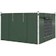 image 1 of Outsunny 3x3(m) or 3x6m Pop Up Gazebo Side Panels Replacement, 2 Pack, Green