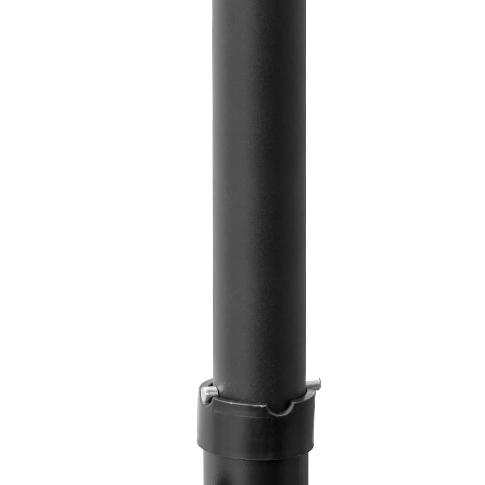 image 1 of Outsunny 2.5M Garden Cantilever Parasol, Offset Roma Patio Umbrella Hanging Sun Shade Canopy Shelter with 360 Rotation and Cross Base, Green