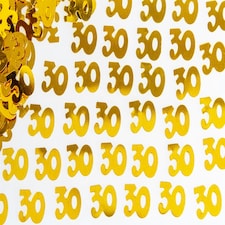 30th Confetti Gold 14G 4PK