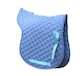 image 2 of Rhinegold Cotton Quilted Numnah Blue | Size: Cob
Colour: Sky Blue