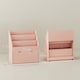 image 7 of AIYAPLAY Kids Bookcase w/ 3 Tier Shelves, Drawer, for Bedroom, Nursery, Pink | Pink | Pink