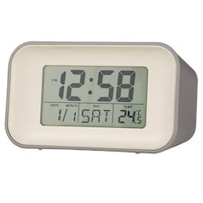 Acctim Alta Alarm Clock Owl Grey