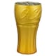 image 5 of Set of 6 350ml Hi Ball Drinking Mirror Coca Cola Coke Metallic Coloured Glasses