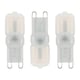 image 1 of BHS 3 Pack of 2 Watt G9 LED Capsule Light Bulbs | White | Cool White | 3