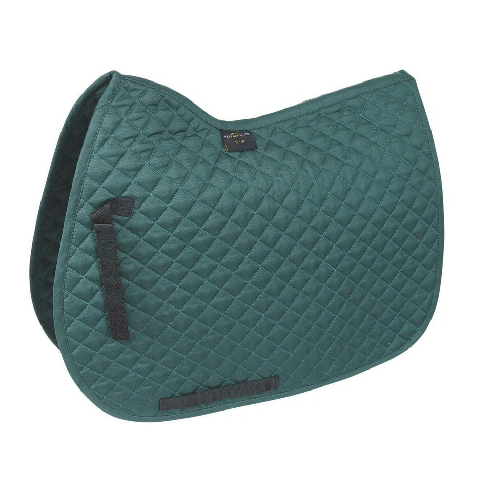 Performance Lite Horse Saddlecloth - Green - 14in - 14in