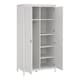 image 5 of Barcelona Wardrobe with 2 Doors in White