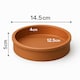 image 4 of TheOwnas Terracotta Tapas Bowls. (14.5cm, 450ml) Ovenproof Serving Bowls for Meze Salads and Side Dishes.