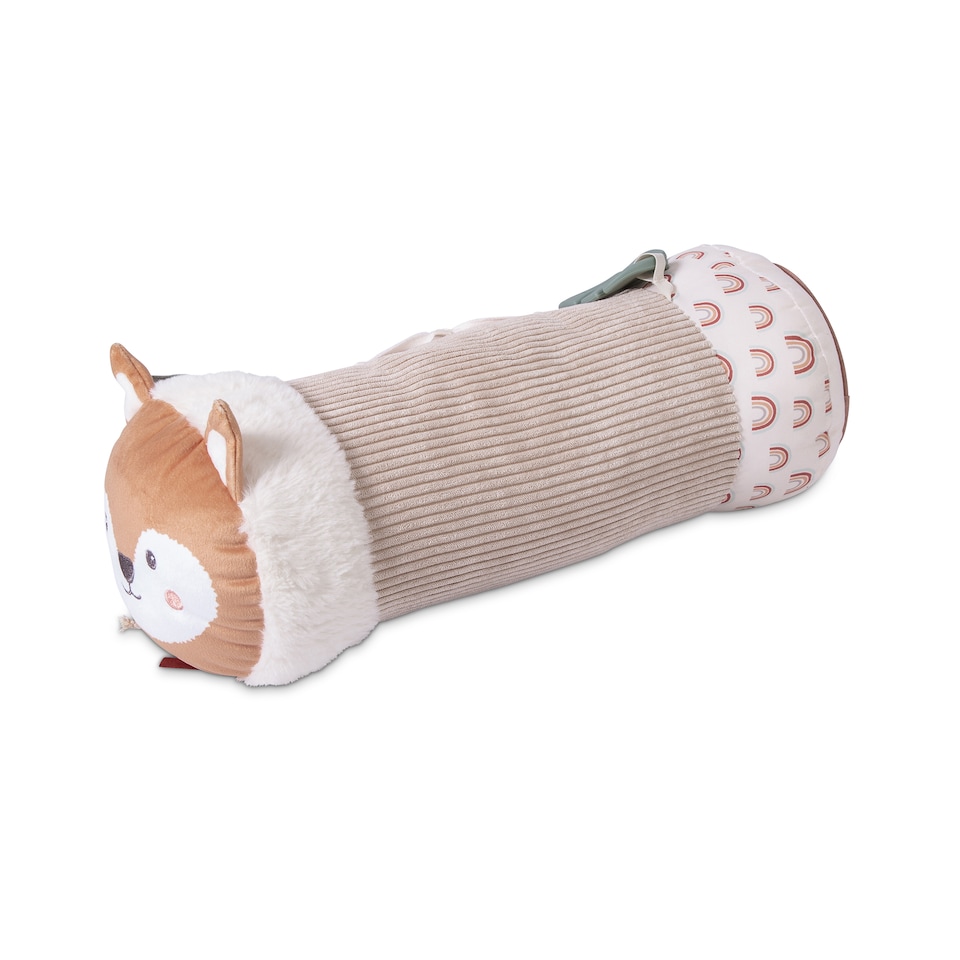 image 1 of Red Kite Tummy Time Roller - Woodland Walks | Brown | Woodland Walks | 1
