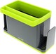 image 2 of CALITEK Sink Caddy Washing Up Storage Tidy with Removable Drip Tray Green