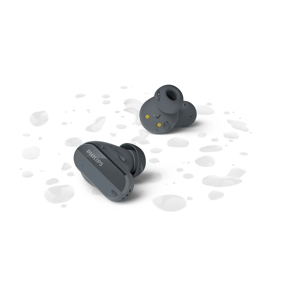 image 1 of Philips TAT3508 True Bluetooth Noise Cancelling In-Ear Headphones with Mic White