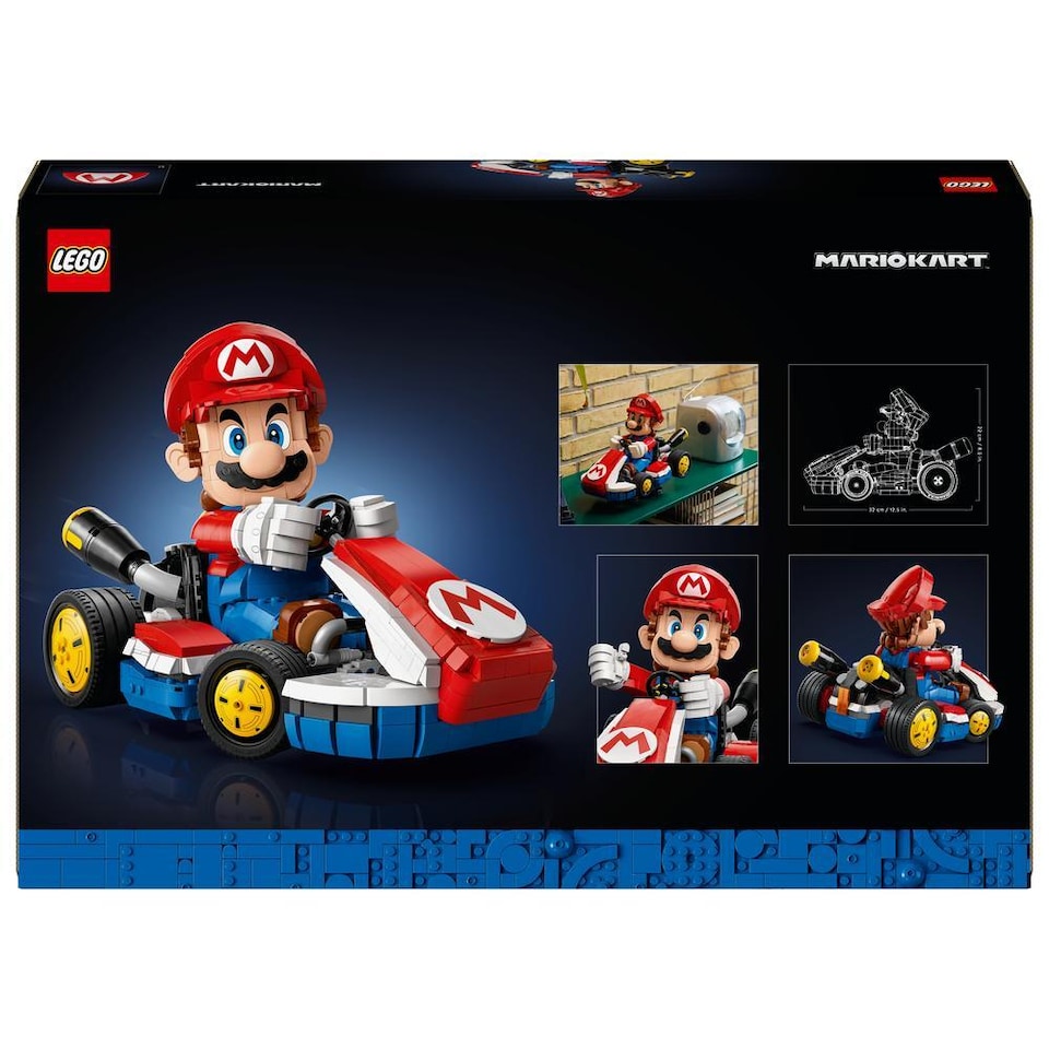 image 1 of LEGO Super Mario Mario Kart Mario & Standard Kart