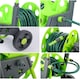image 5 of 30m Hose Reel Cart Trolley Spray Garden Hosepipe Adjustable Handle Nozzle Wheel | Green