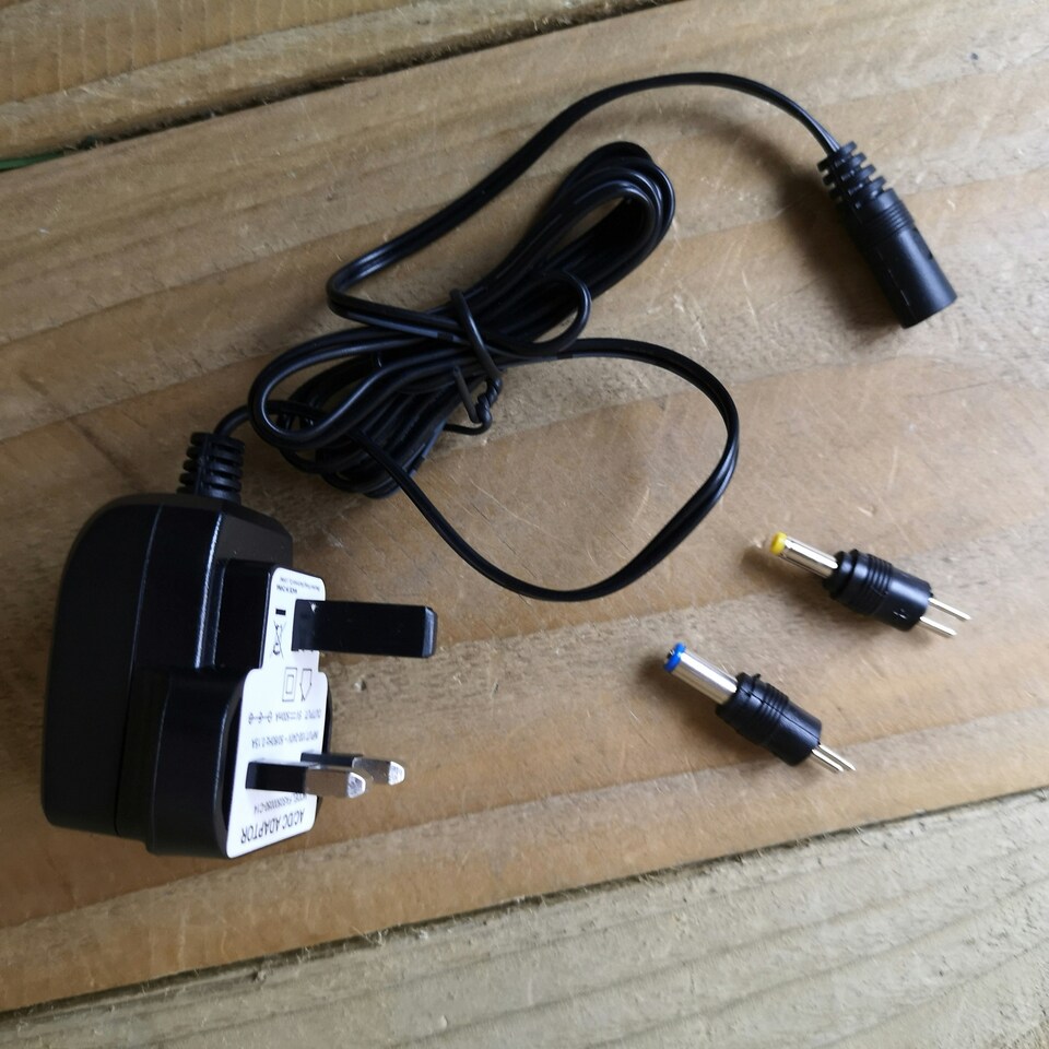 image 1 of AC/DC Power Mains Adaptor CL05923 for use with Snowtime Water Spinners