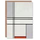 image 1 of Piet Mondrian Art Card Composition No 1 Gray Red