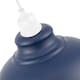 image 3 of Industrial and Modern Petal Design Navy Blue Metal Ceiling Pendant Light Shade | Blue