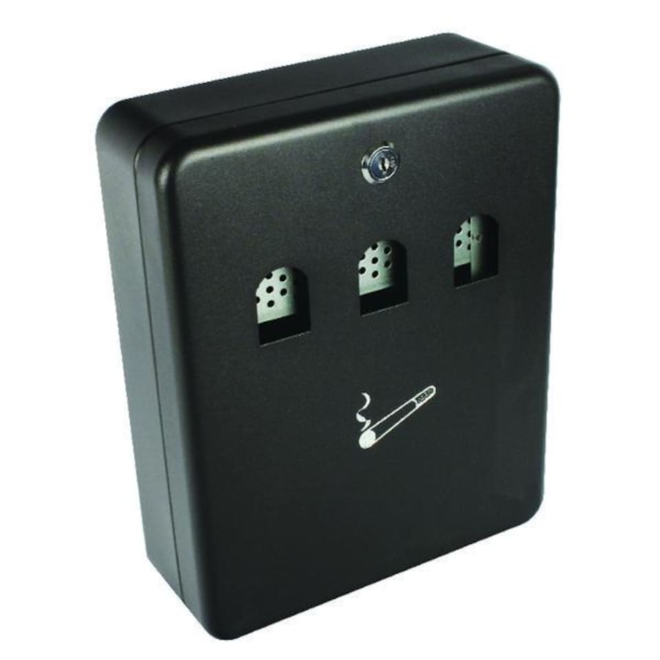image 1 of Q-Connect Ash Bin Black 2.7 Litre