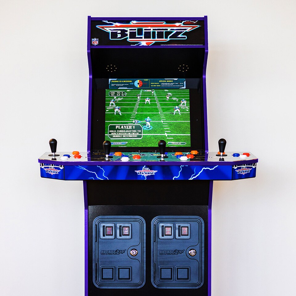 image 1 of Arcade 1Up - NFL Blitz 3-in-1 Wifi Enabled Arcade Machine | Multi | XL