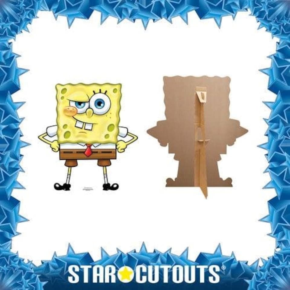 image 1 of SpongeBob SquarePants Star Mini Cardboard Cutout 85cm