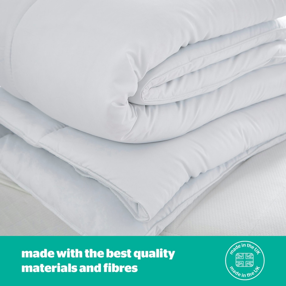 image 1 of Silentnight Just Like Down 10.5 Tog Duvet, Hypoallergenic, Soft and Silky, Double