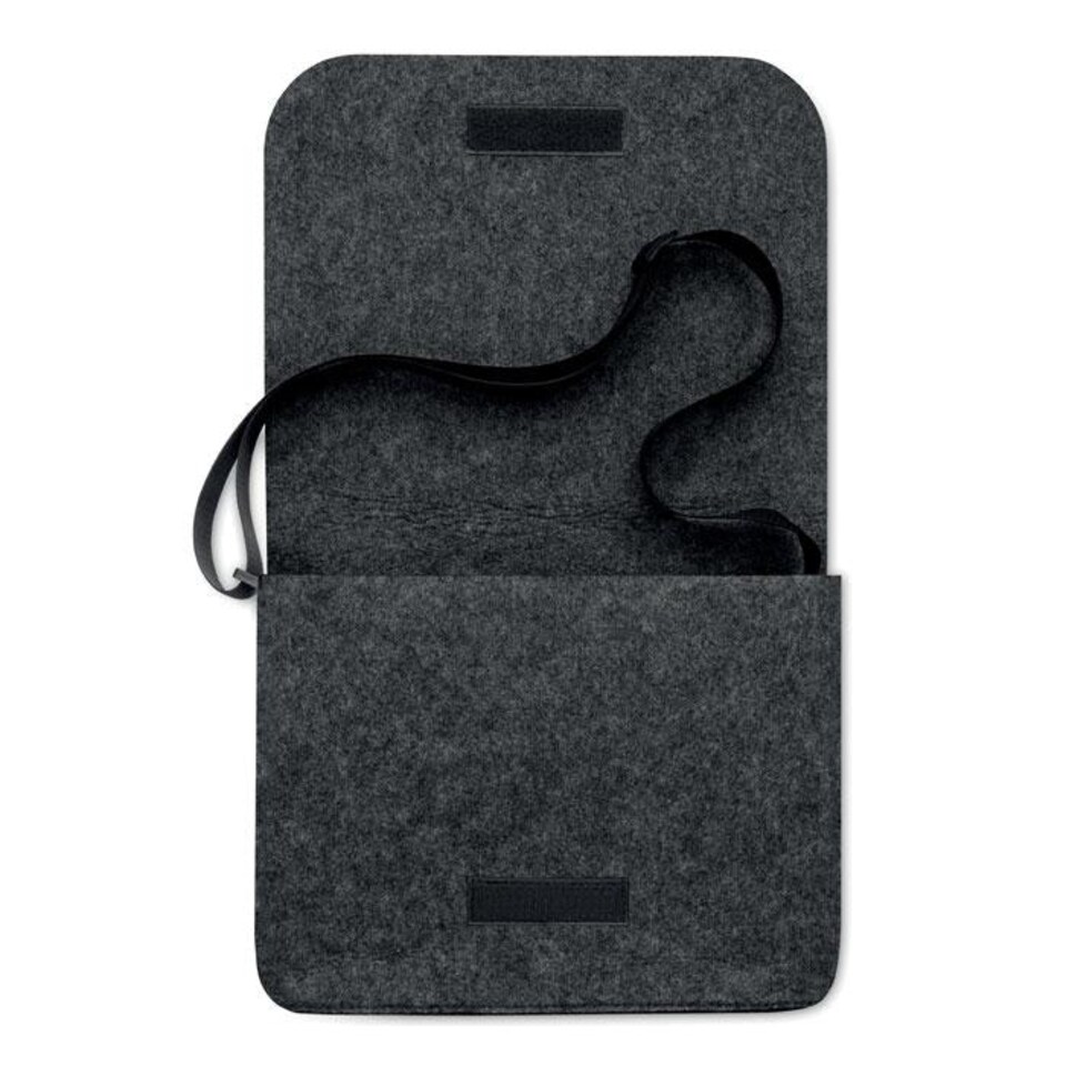 image 1 of MidOcean Baglo RPET Felt Laptop Bag - Stone Grey - One Size Grey