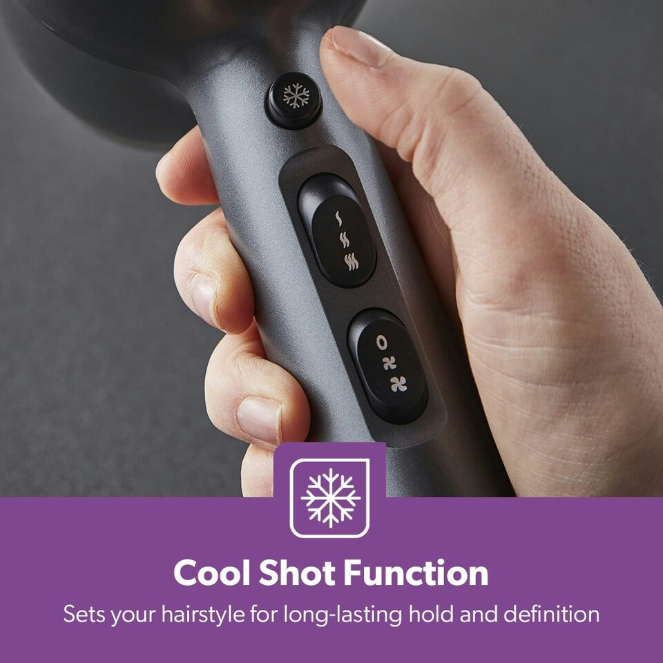 image 1 of GEEPAS Professional Hair Dryer | Ionic Diffuser Hairdryer with Concentrator