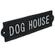 image 6 of Dog House Cast Iron Sign Plaque Wall Door Fence Gate Post House Garden Yard
