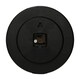 image 5 of Wm Widdop Slim Line Black Cased Wall Clock 30cm Black