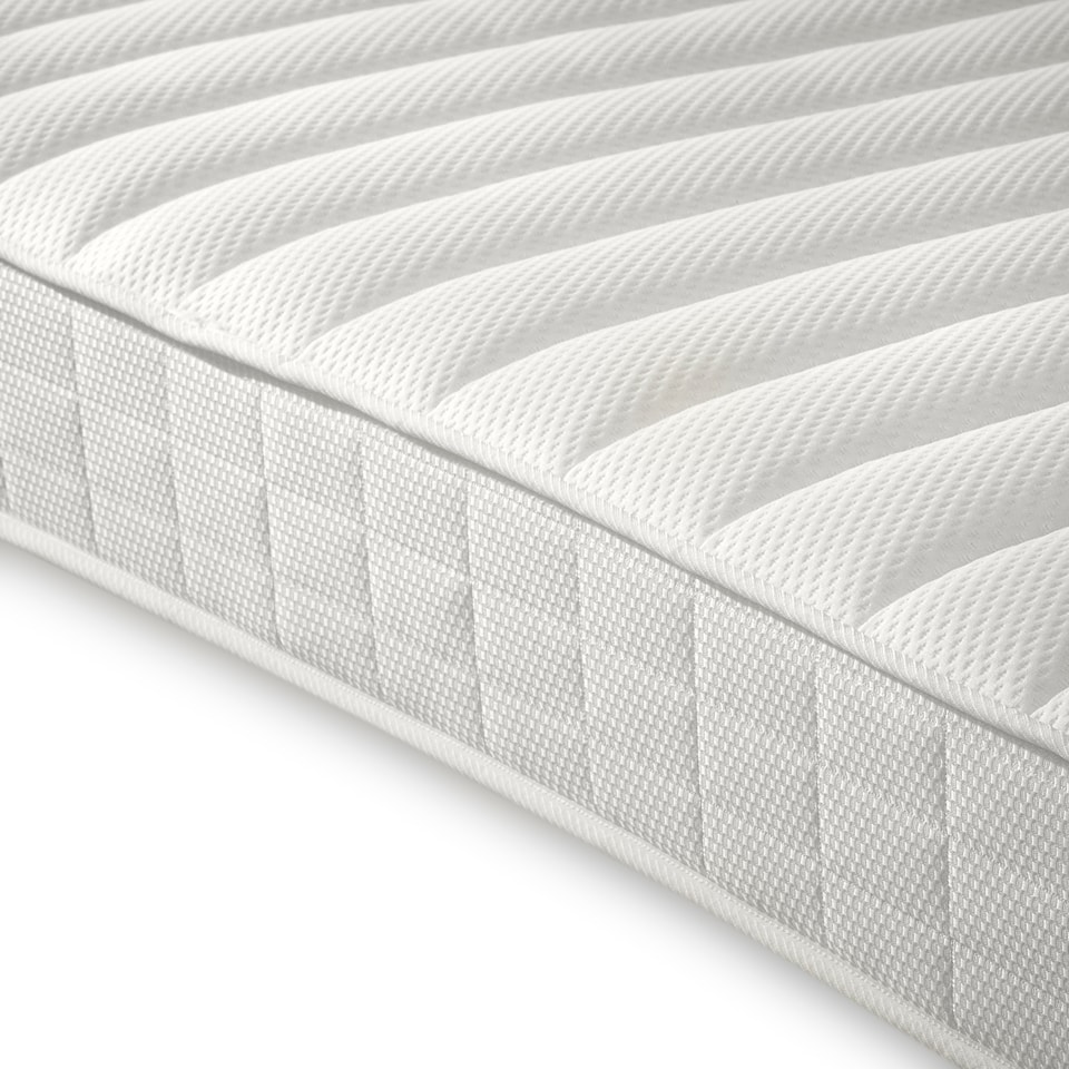 image 1 of Oslo White Quadruple Sleeper Bunk Bed And Noah Memory Foam Mattresses