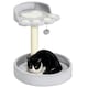 image 1 of PawHut 44cm Cat Tree Tower with Scratch Post, Platforms, Ball, Light Grey