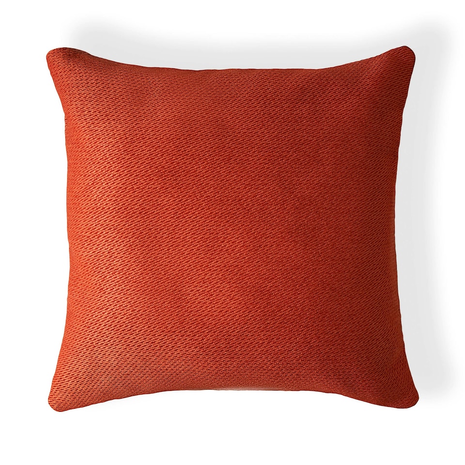 image 1 of BHS Snow Fleece Cushion, Orange