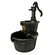 image 7 of Oypla 2 Tier Cascading Barrel Garden Water Pump Fountain Feature