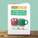 image 2 of I'm Going To Miss My Work Bes-Tea - Funny Leaving Card