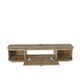image 6 of Decorotika Ibarra Floating  TV Unit for TV's up to 55 inches Dropdown Cabinet and Open Shelves