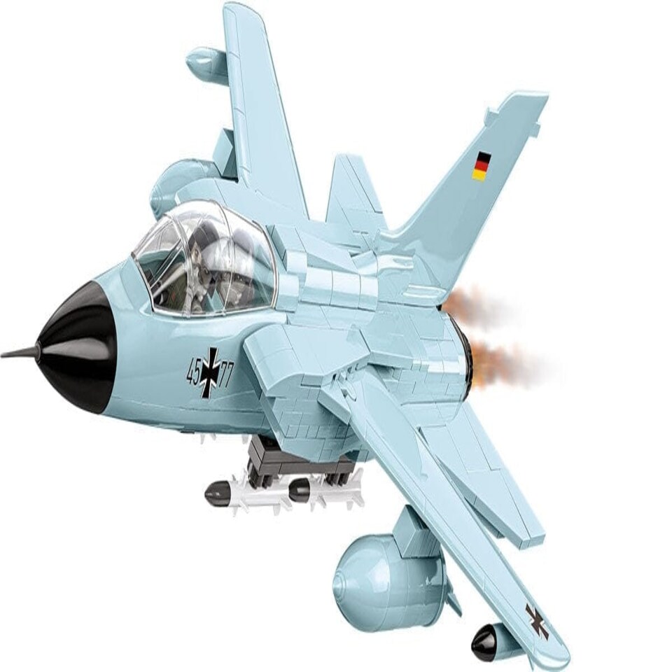 image 1 of Panavia Tornado IDS German brick plane model - COBI 5853 - 493 bricks