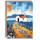 image 1 of Isle Harris White Cottage Scotland Seaside New Home Card